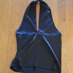Theory halter top- black